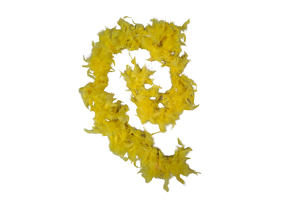 Echarpes à plumes