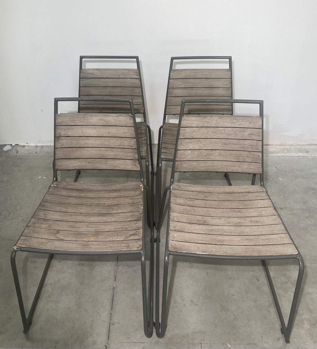 Chaises - Bois - Gris