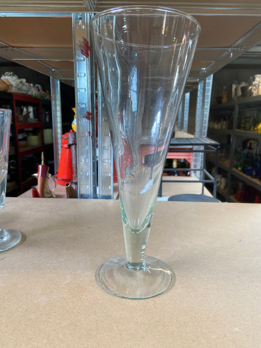 Vase - verre transparent 25x7,5x6,5