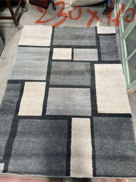 Grand Tapis à carreaux