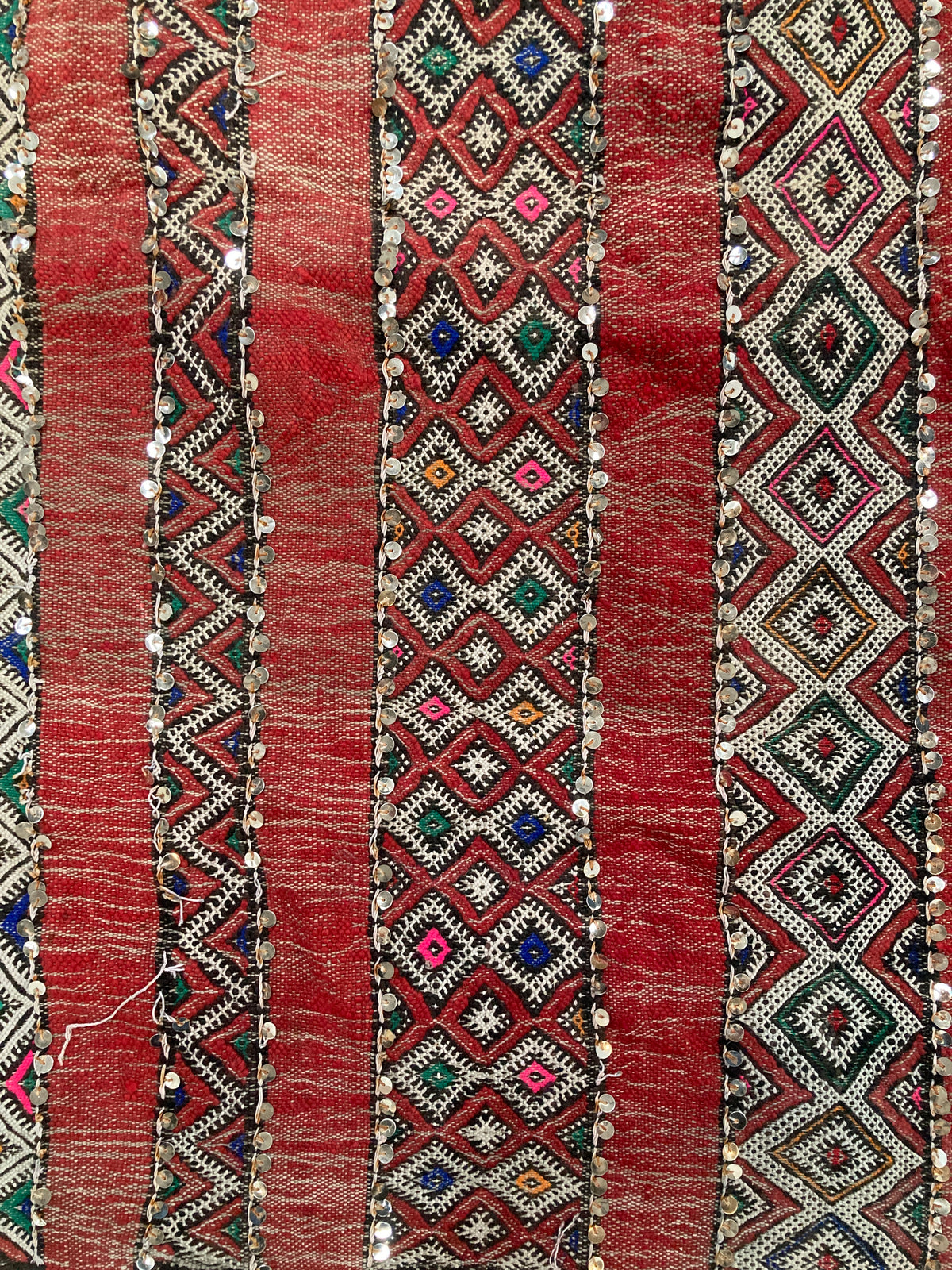 Tapis oriental rouge