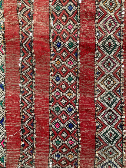 Tapis oriental rouge
