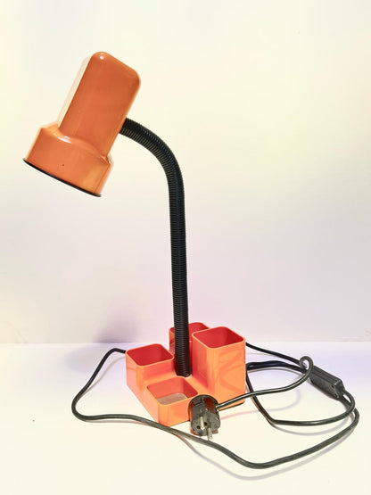 Lampe de bureau orange