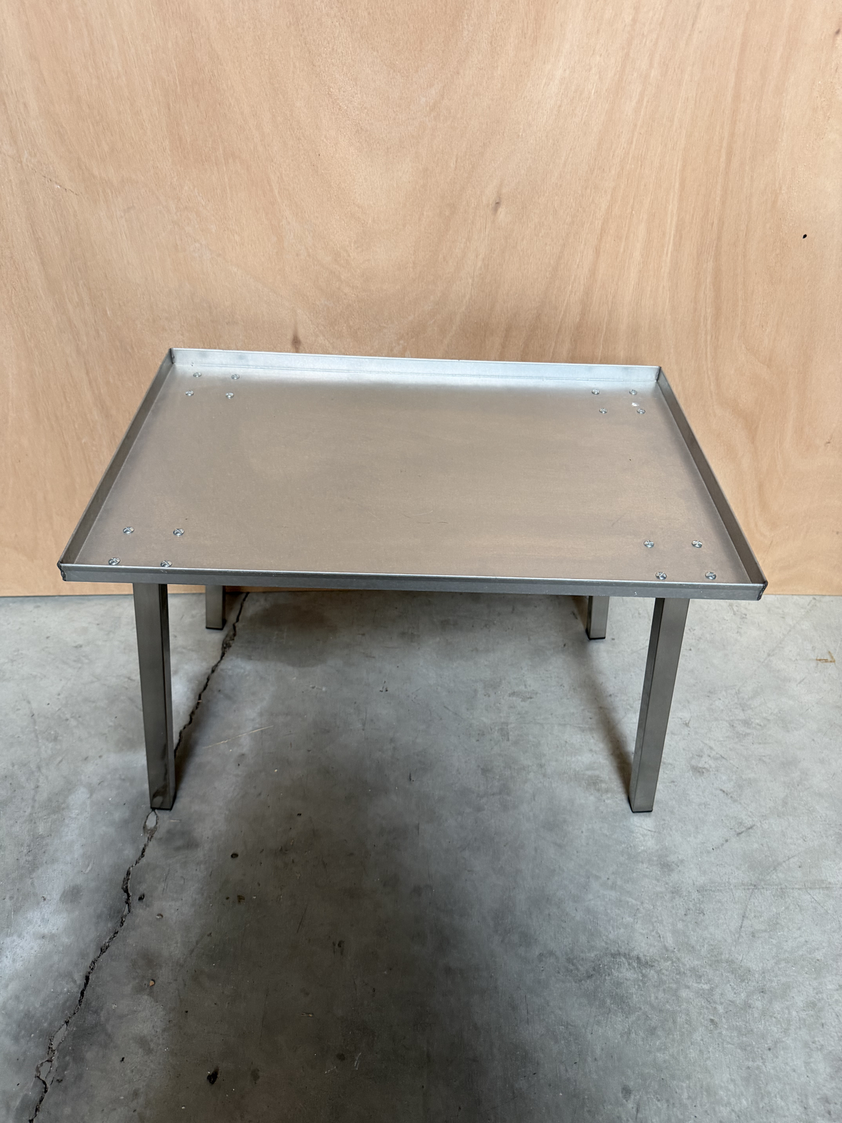 Table basse inox