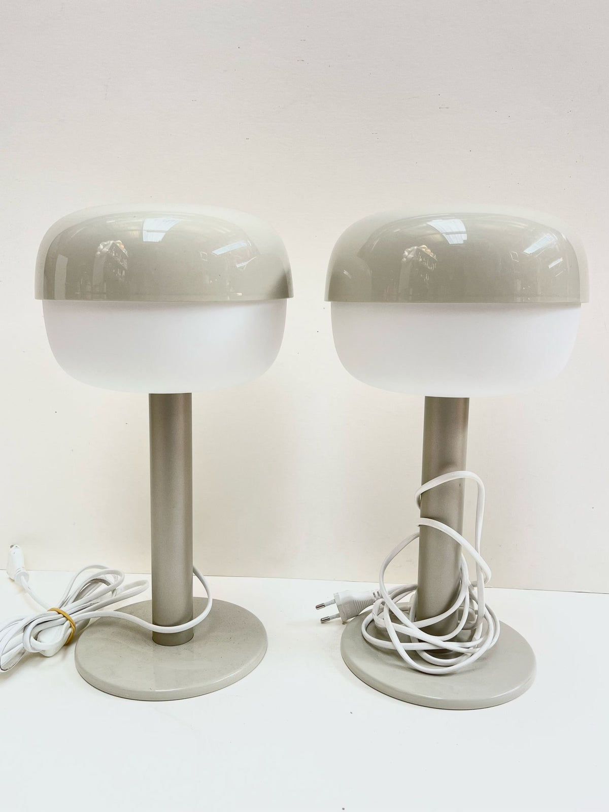Lampe d'appoint Grise et blanche