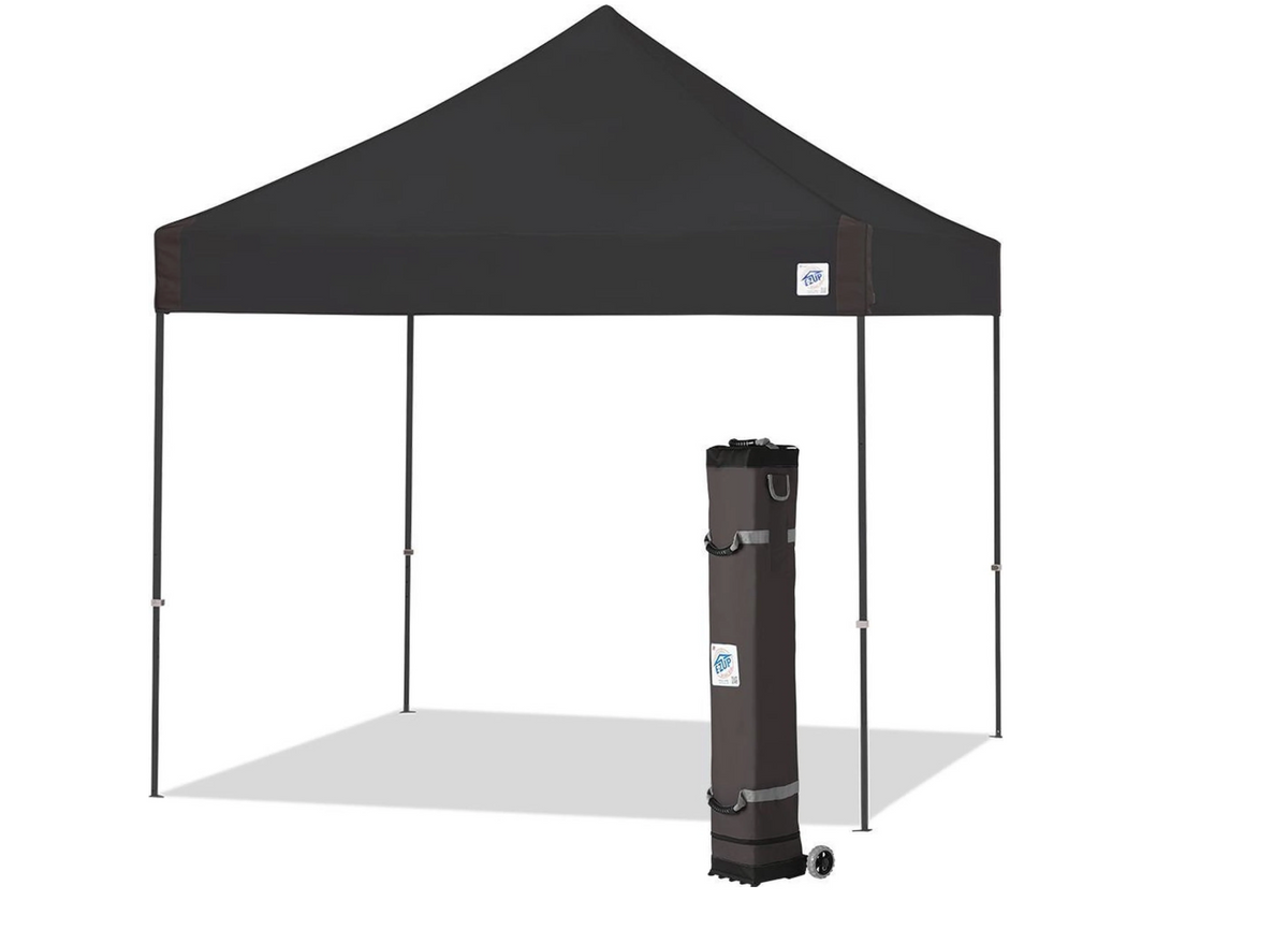 Petite Tente Noire 1,5mx1,5m – E-Z UP (+joues)