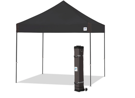 Petite Tente Noire 1,5mx1,5m – E-Z UP (+joues)