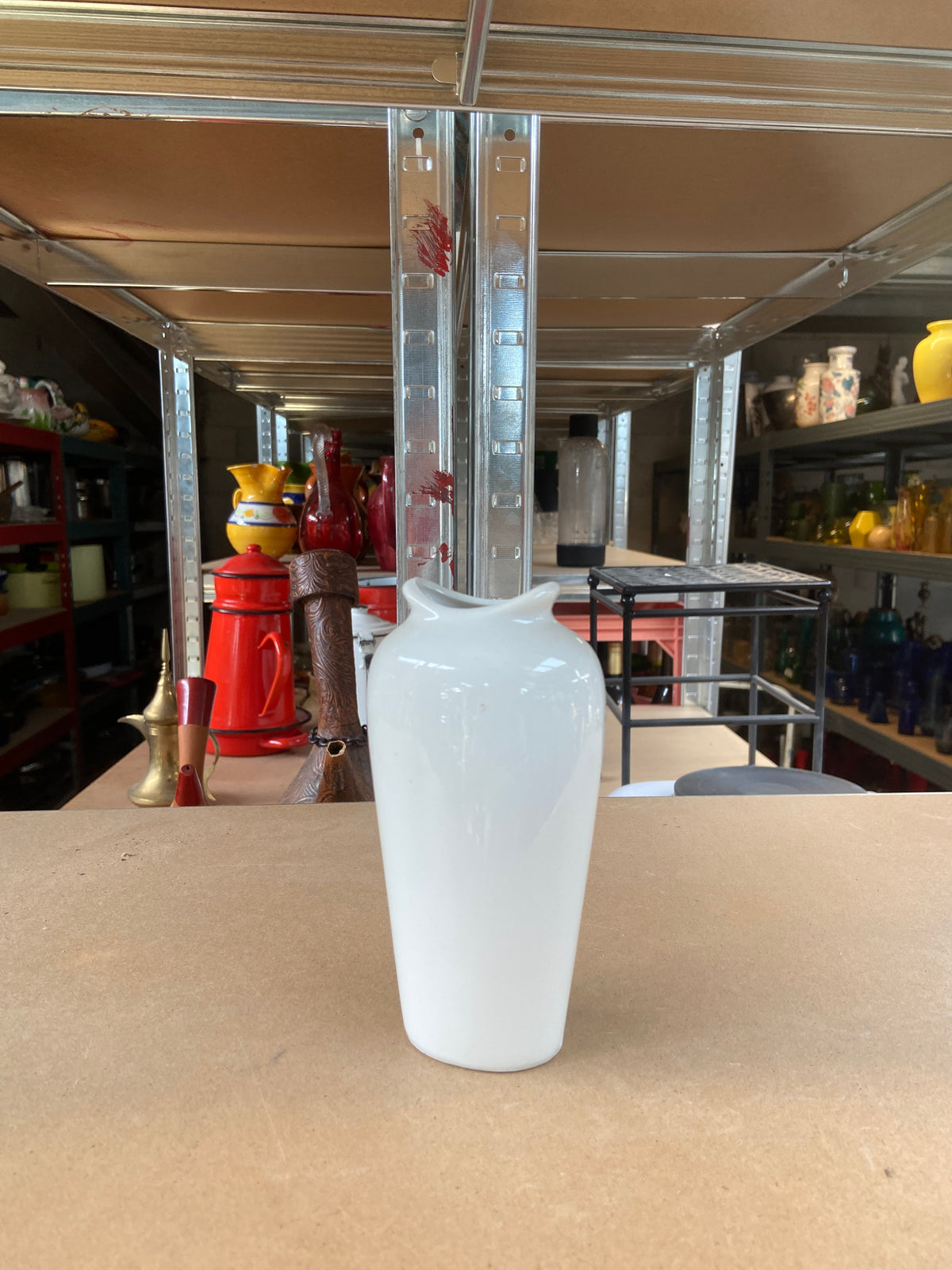 Vase céramique motif fleur