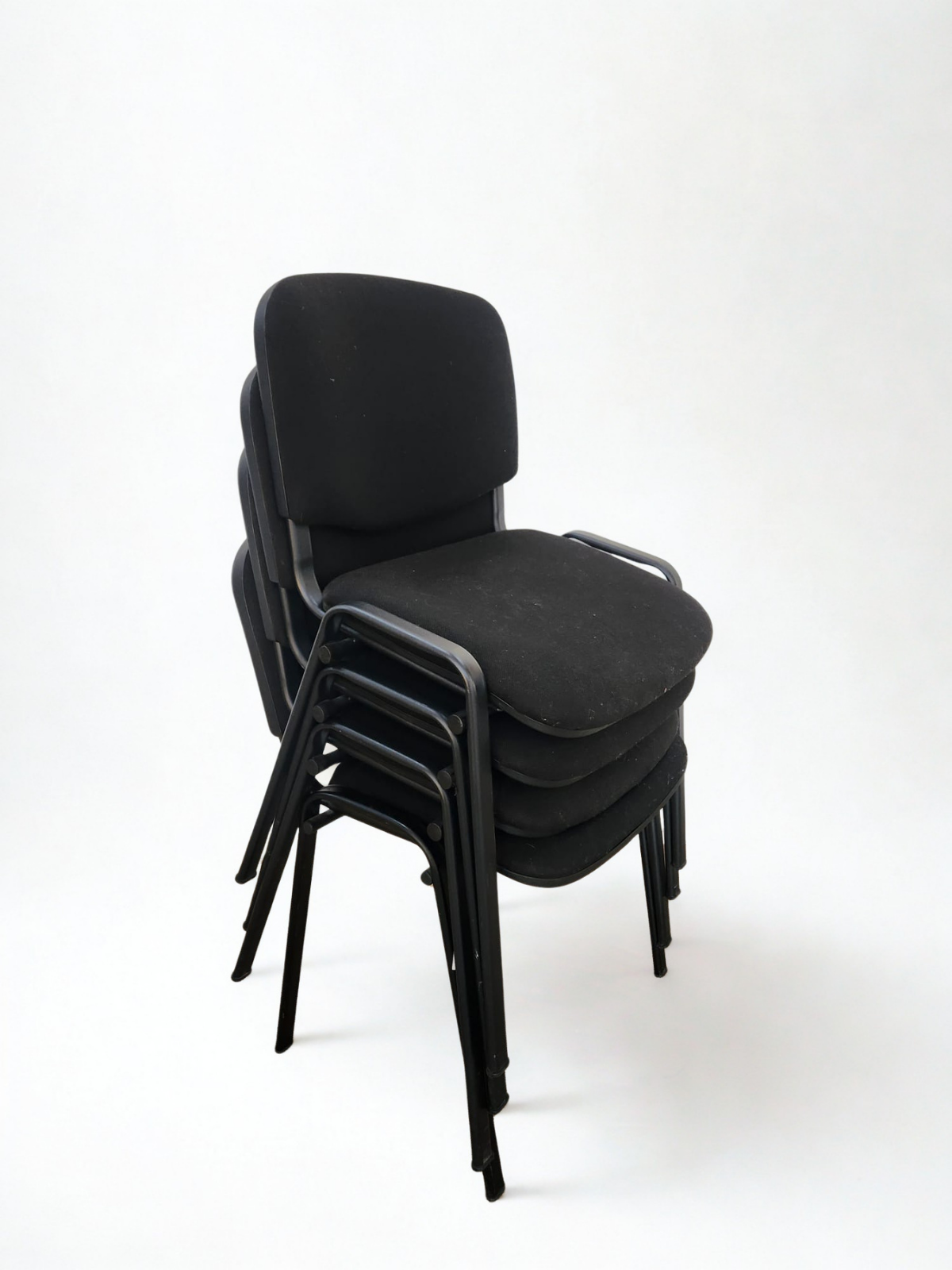 Chaise Bureau - Noir - Tissu