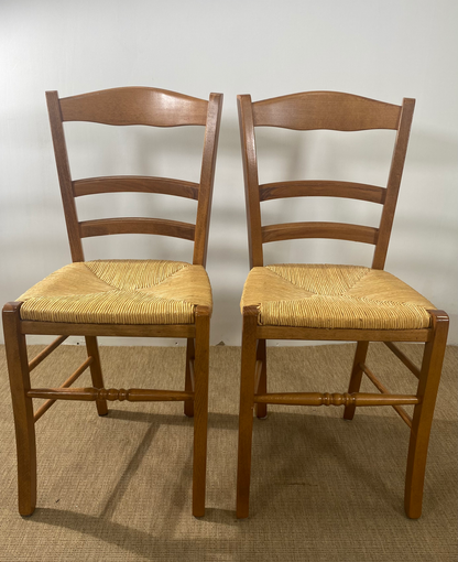 Chaise - Bois - Assise Paille