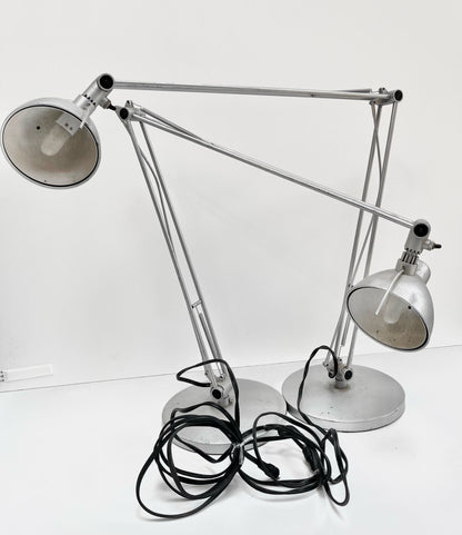 Lampe de bureau gris