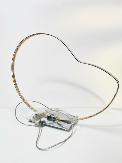 Lampe Led argentée