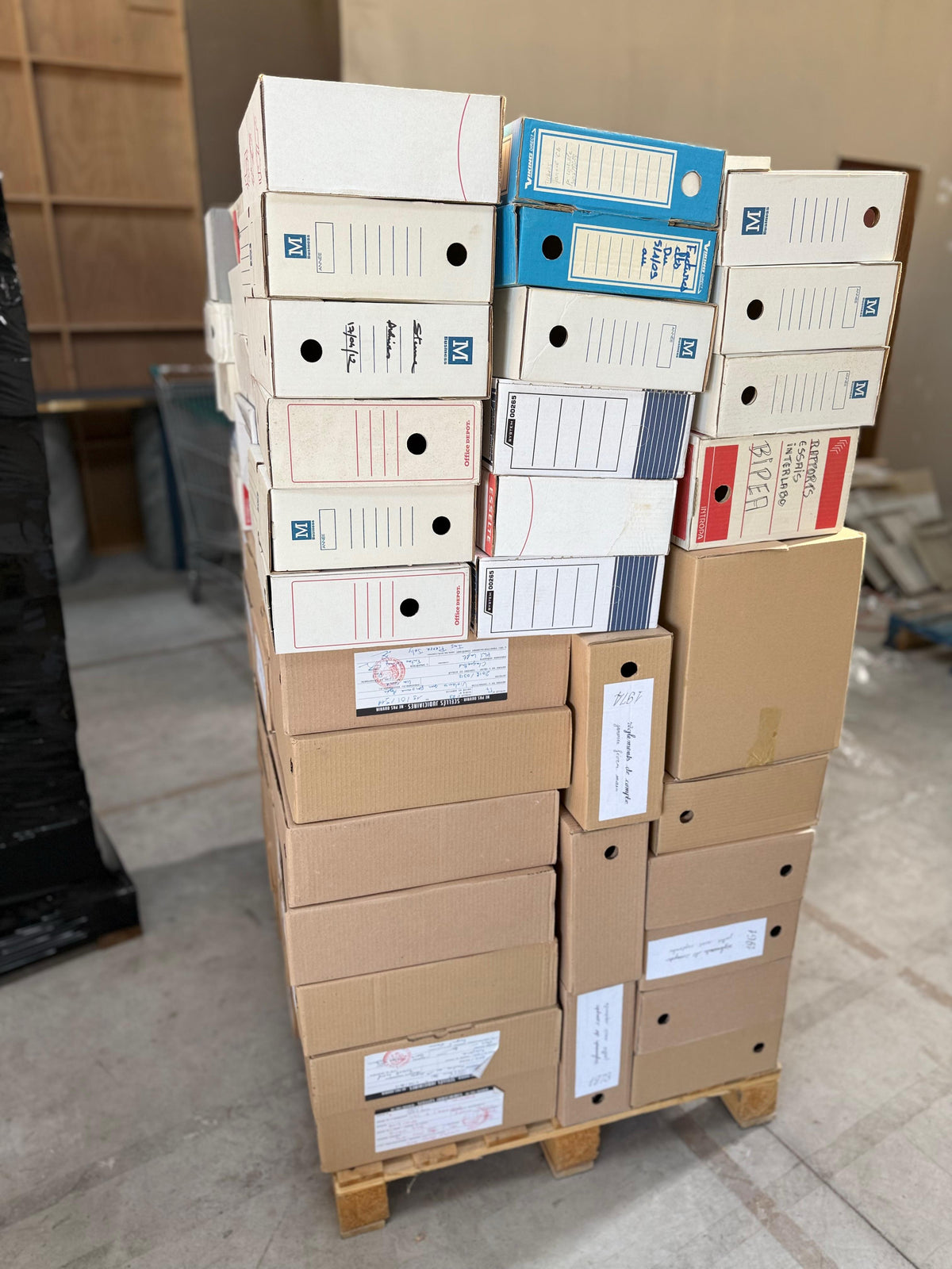 Boîtes archives