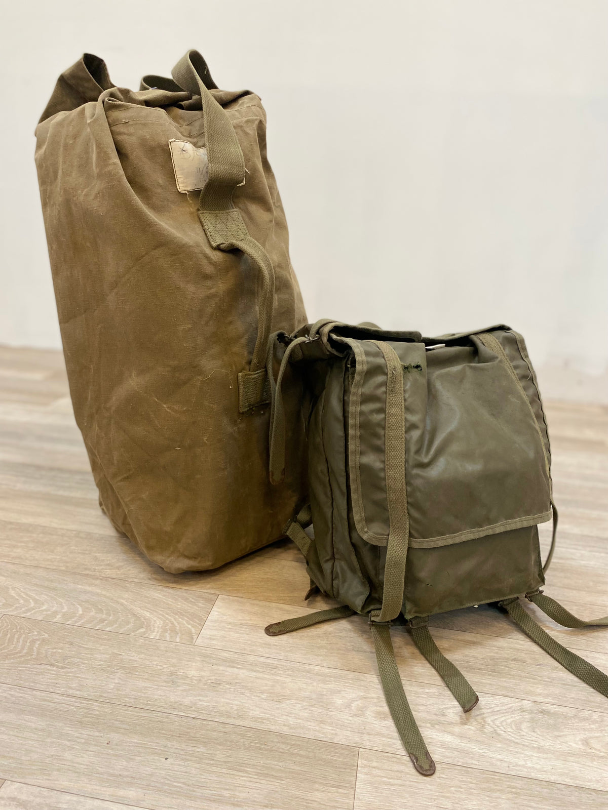 Sac Militaire - Tissu Kaki