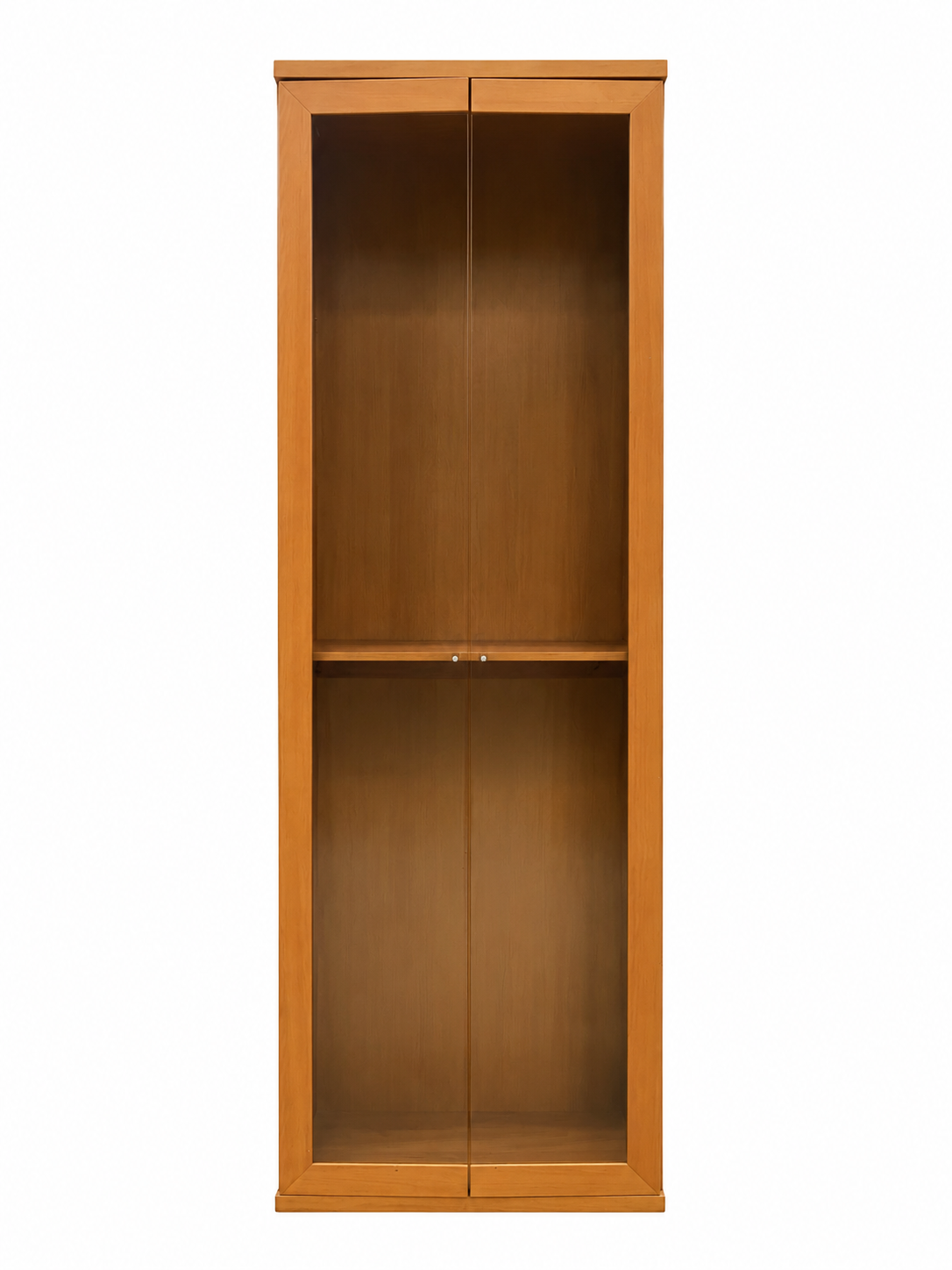 Étagère en bois vitrée