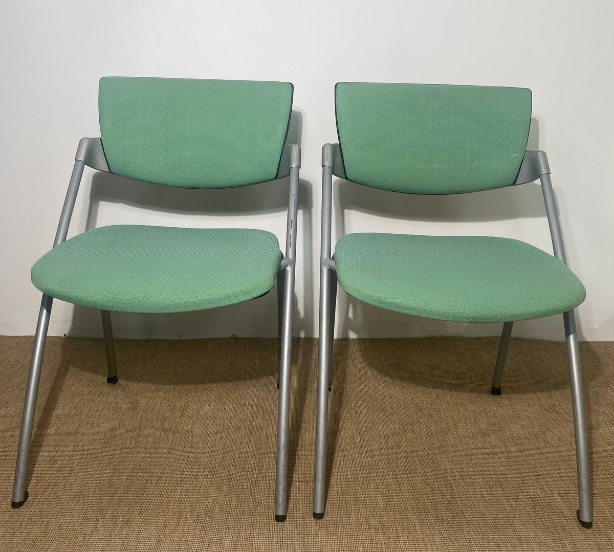 Chaise de bureau - Vert - Tissu