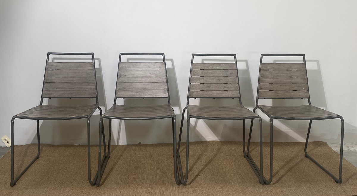 Chaises - Bois - Gris