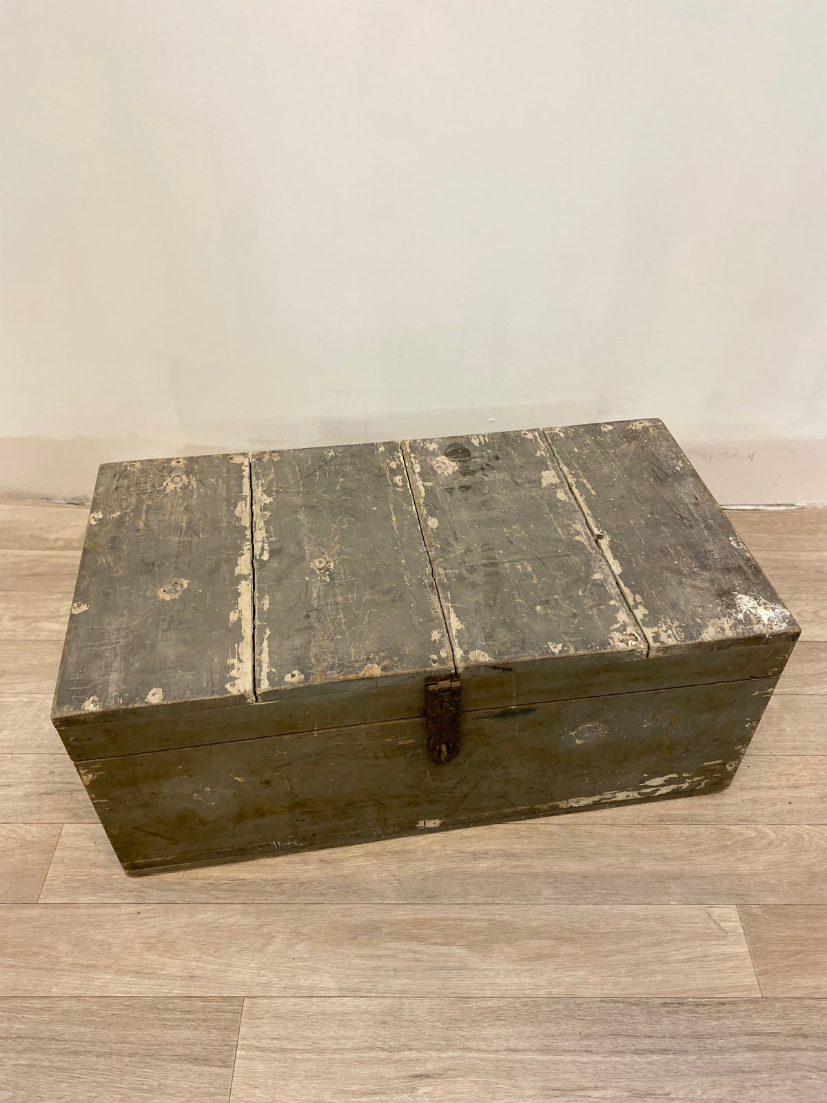 Malle en bois - vintage