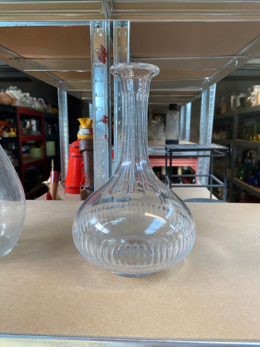 Vase à cou- verre transparent