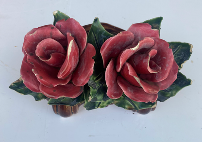 Fleur en céramique - Cimetière