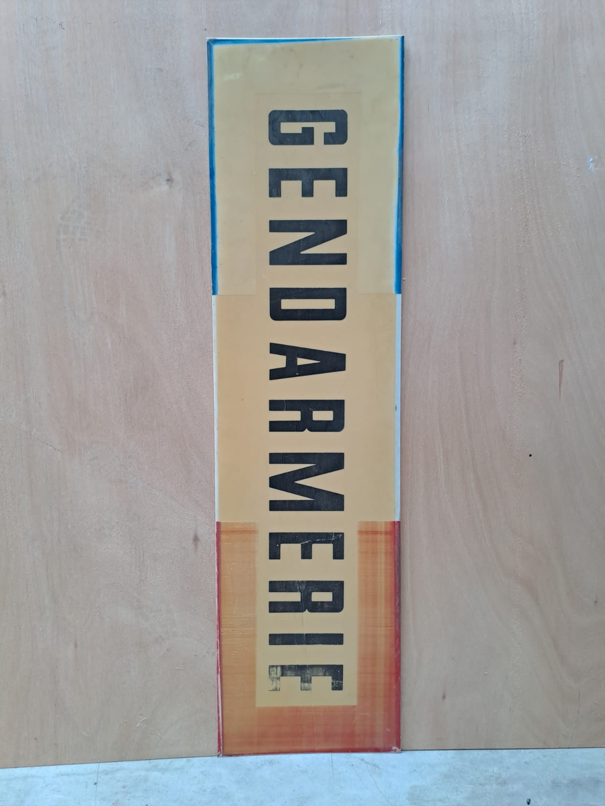 Panneau - Gendarmerie