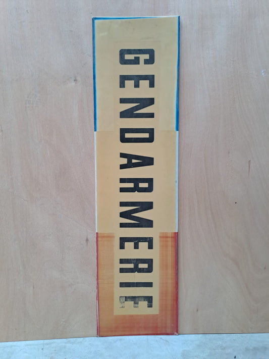Panneau - Gendarmerie