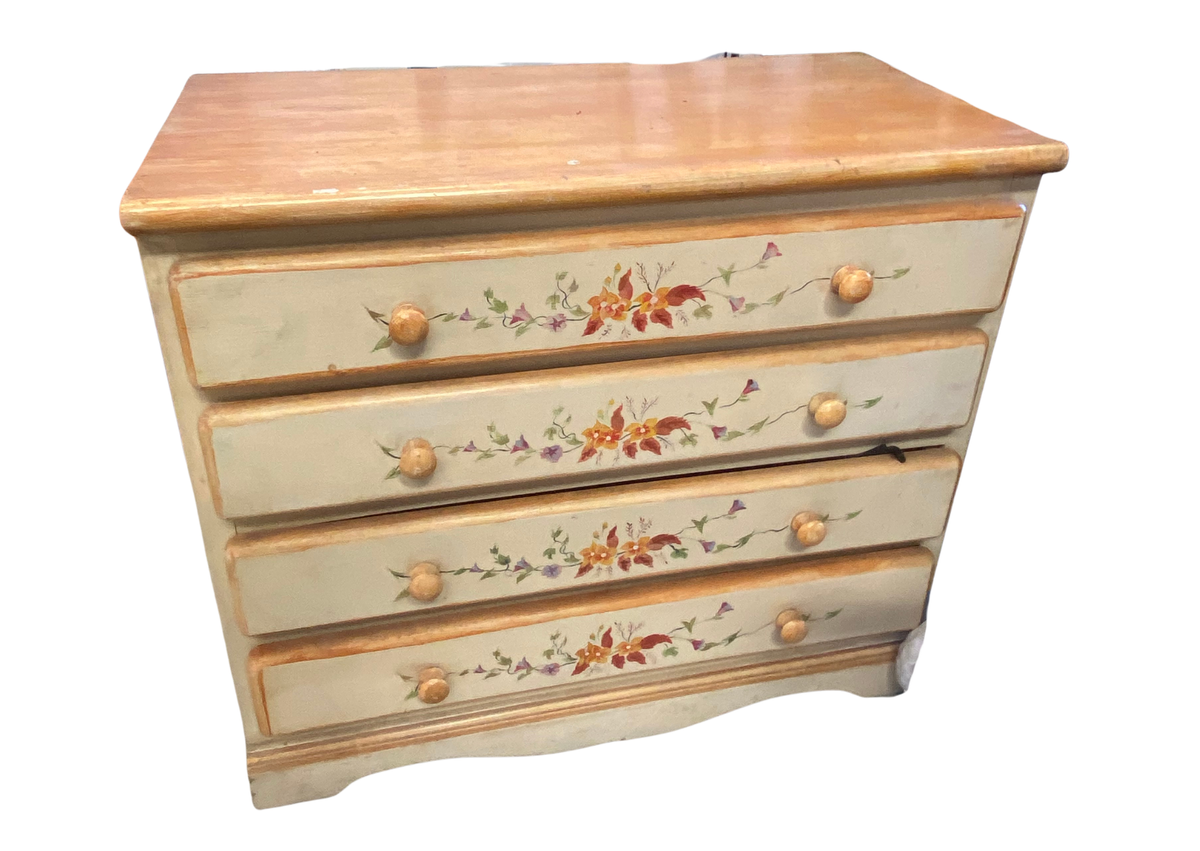 Commode à fleur