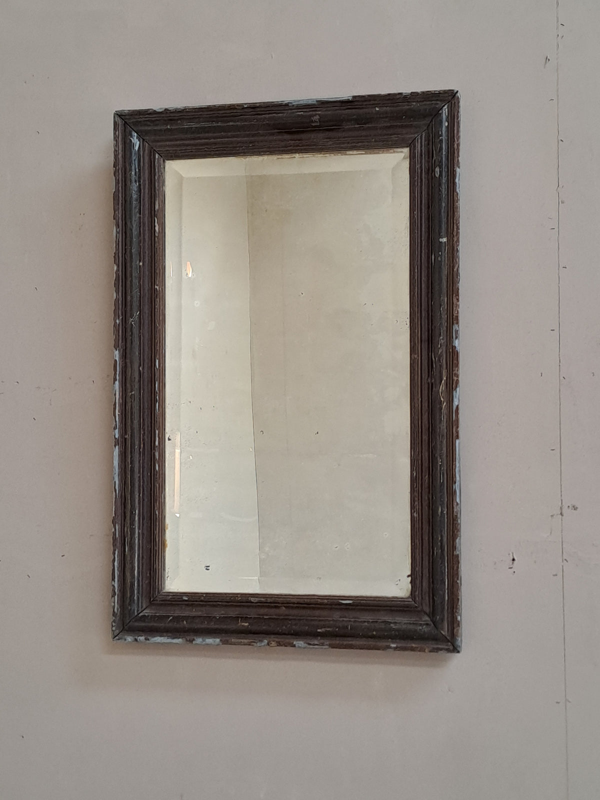 Miroir ancien chêne massif