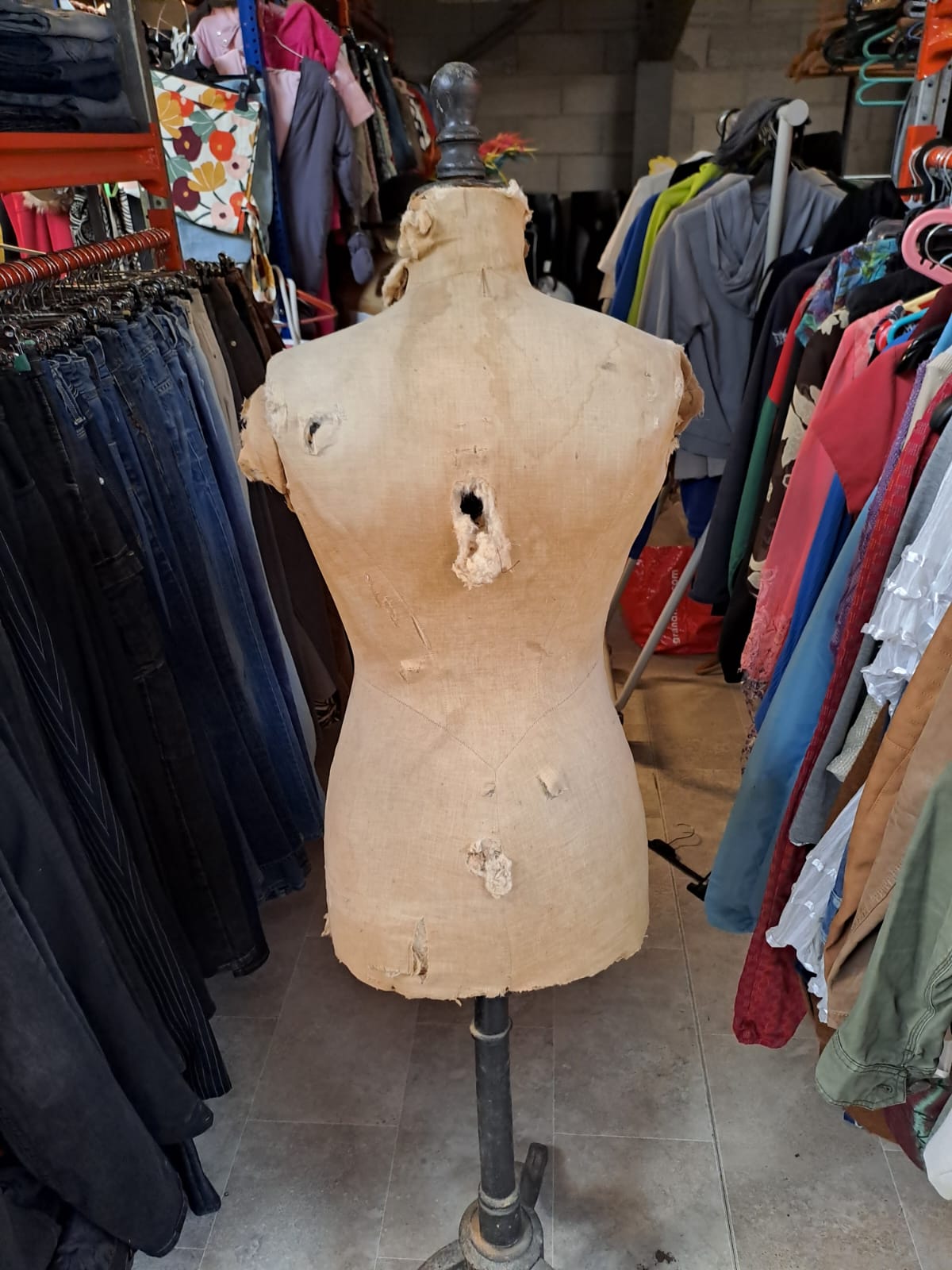 Buste de couturière ancien
