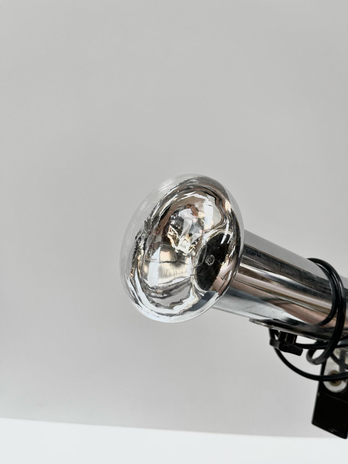 Lampe argentée