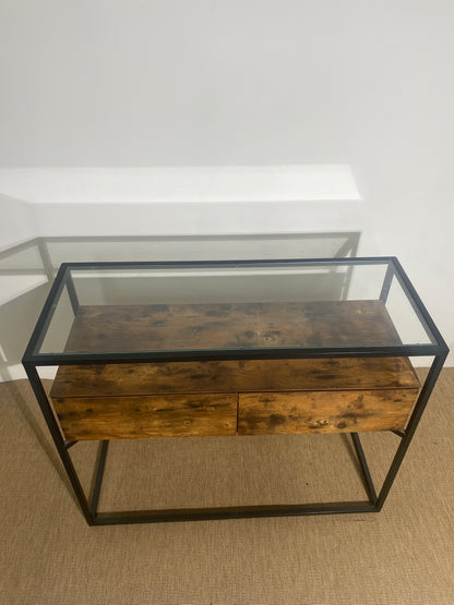 Console - Bois & Acier