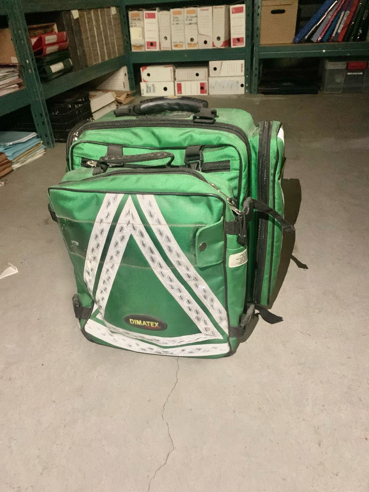 Sac a dos vert