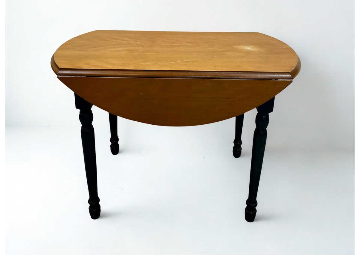 Table ronde en bois