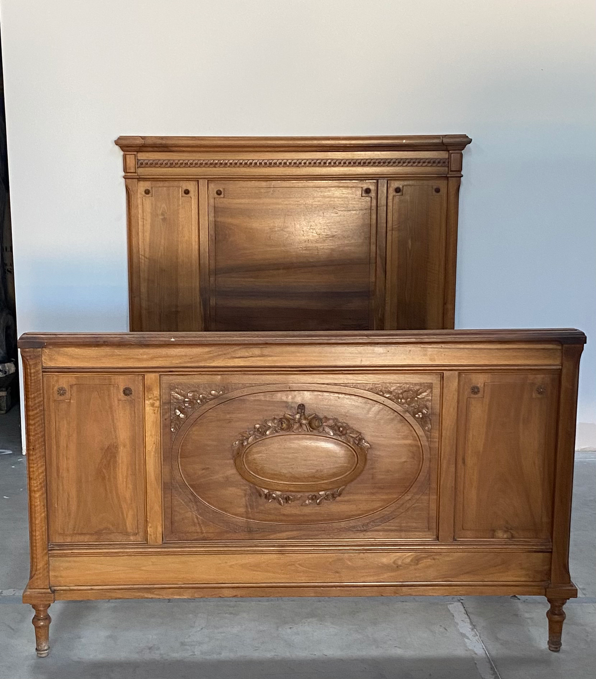 Cadre de lit - Vintage - Bois