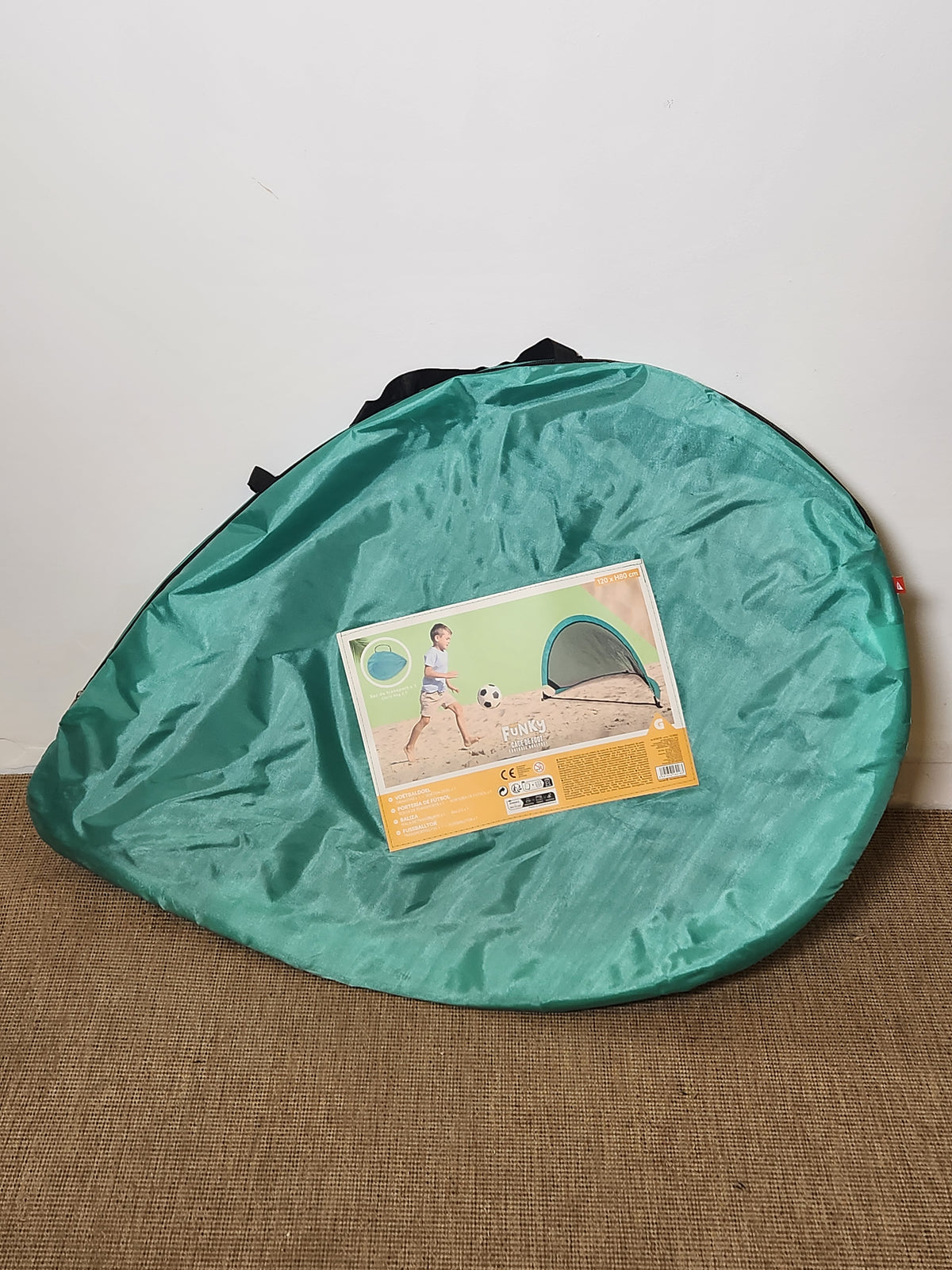 Cage de foot pliable pour enfant