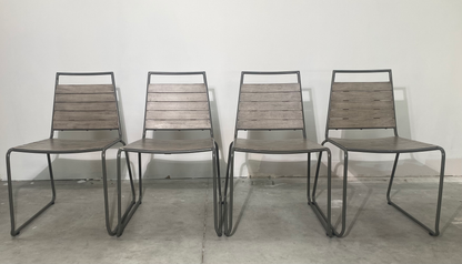 Chaises - Bois - Gris