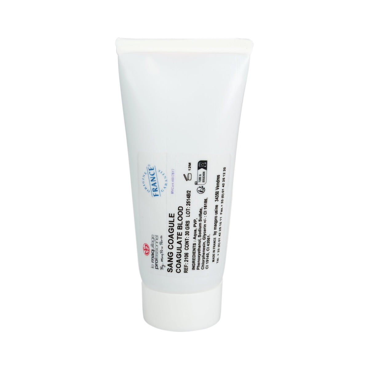 Sang coagulé MaqPro, tube 30 g