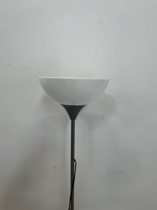 Lampadaire abat-jour blanc