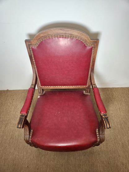Fauteuil rouge