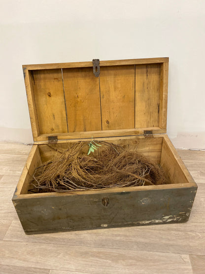 Malle en bois - vintage