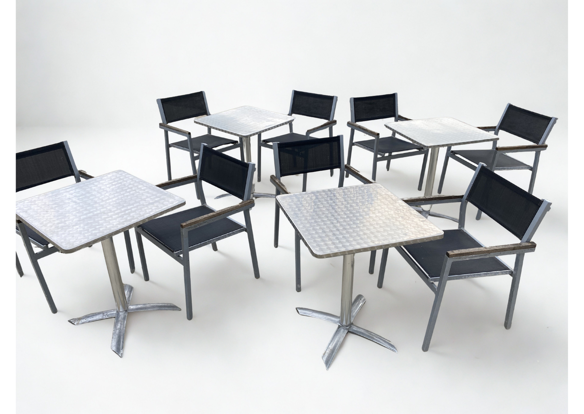 Table terrasse - Alu x3