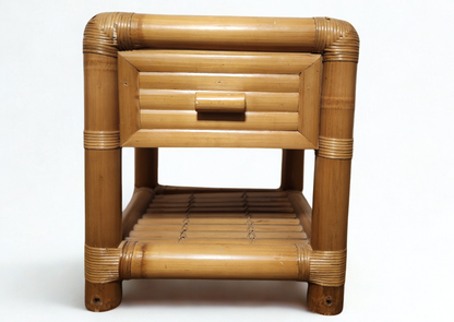 Table de chevet en bambou
