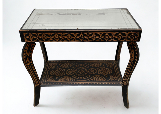 Table Basse - Orient - Miroir & Bois
