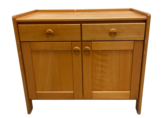 Buffet en bois avec tiroir et rangement