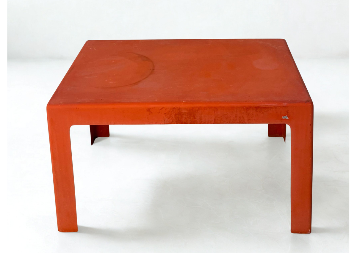 Table basse orange