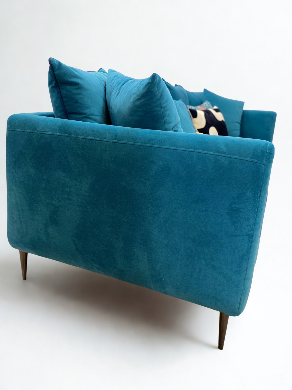 Canapé - Contemporain - Bleu canard