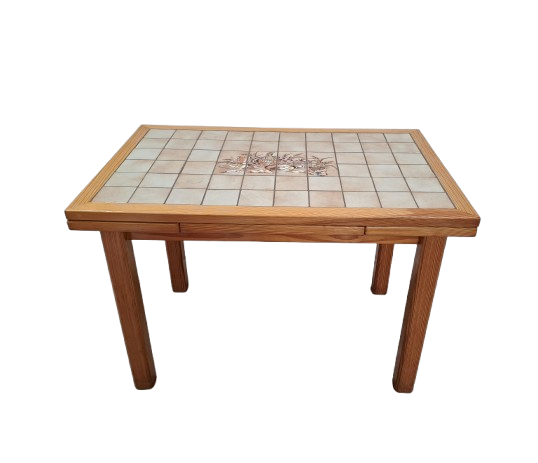 Table à manger - cuisine - Bois & Carrelage