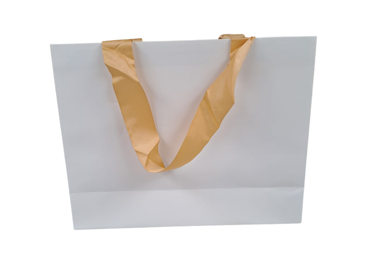 Sac luxe blanc mat