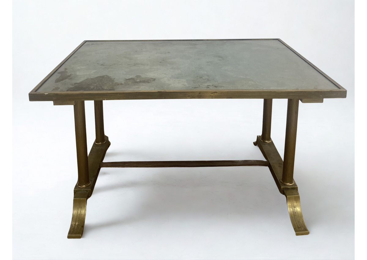 Table Basse - Verre & Chromé