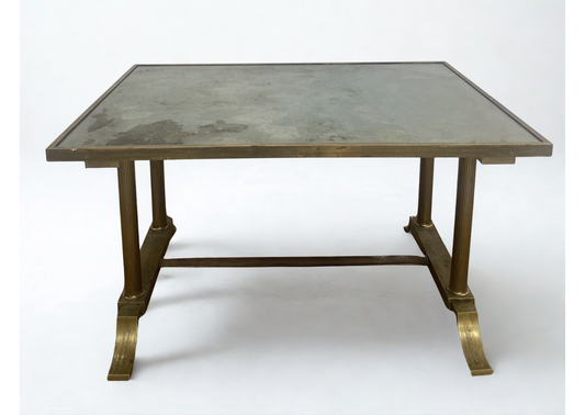 Table Basse - Verre & Chromé